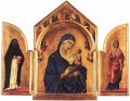Tríptico Escuela de Siena Duccio
